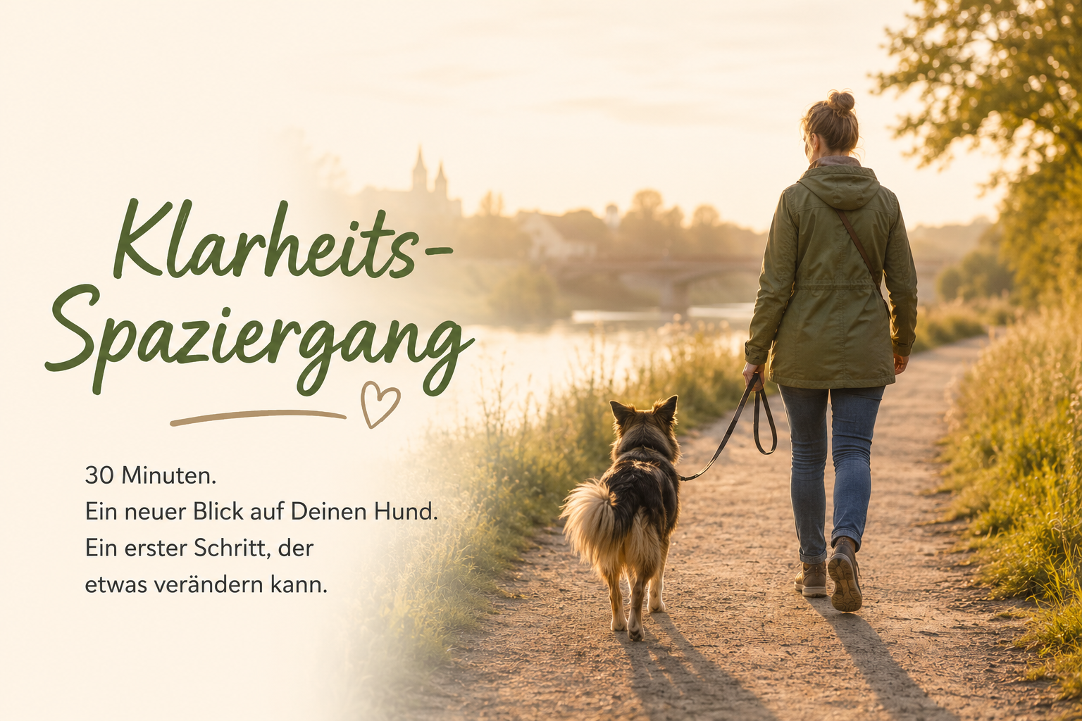 Klarheits-Spaziergang Hundetraining Einzeltraining Kassel Baunatal