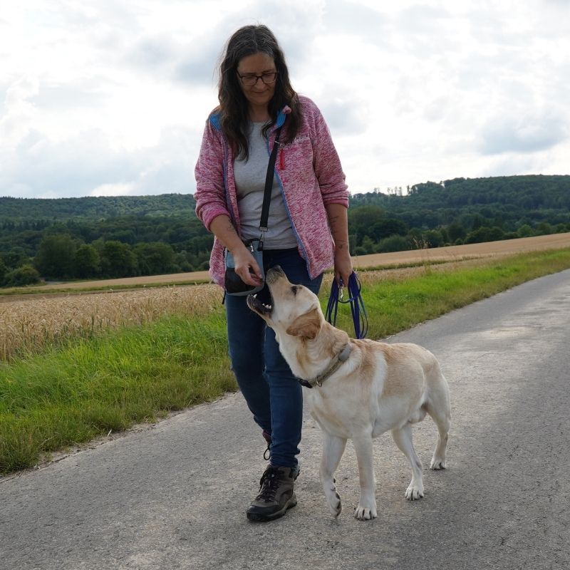 Alex mit Hund