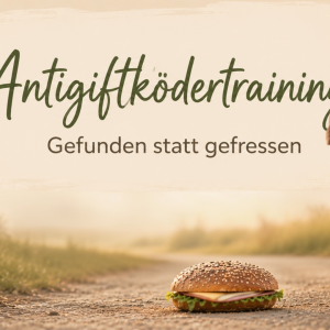 Antigiftködertraining - Anzeigeverhalten aufbauen